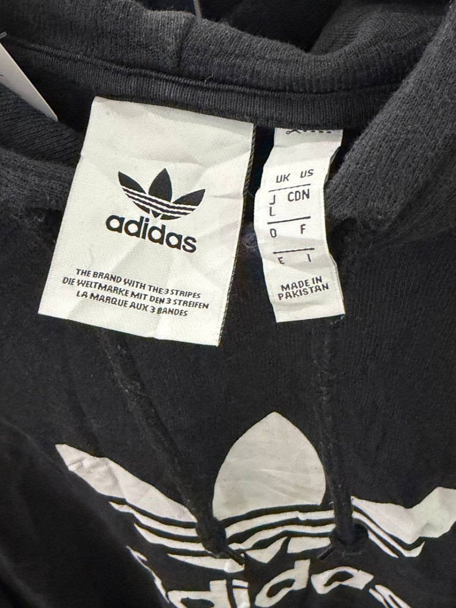 Adidas hoodie Trefoil logo black L