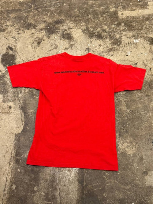 Alliance Graphics T-Shirt Adult Education Matters Red Small