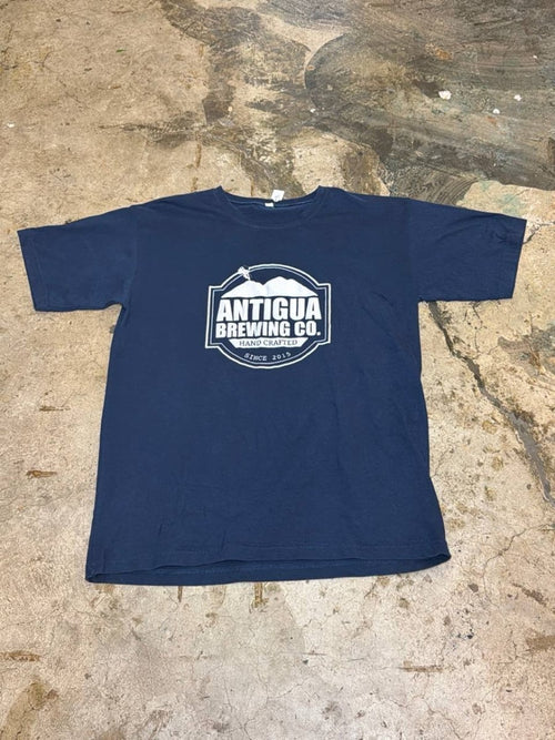Antigua Brewing Co. Graphic T-Shirt Navy 2XL