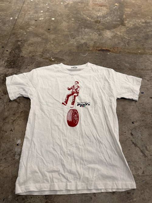 Bridgestone Graphic T-Shirt Playz White L