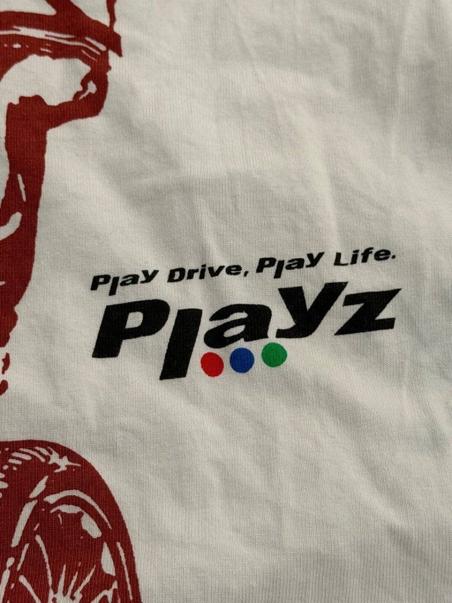 Bridgestone Graphic T-Shirt Playz White L