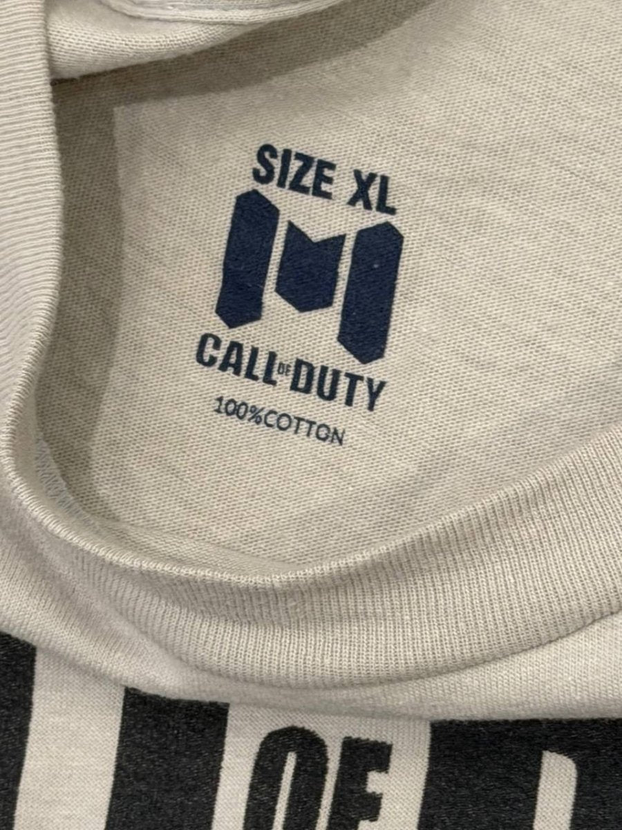 Call of Duty graphic T-Shirt Warzone white XL