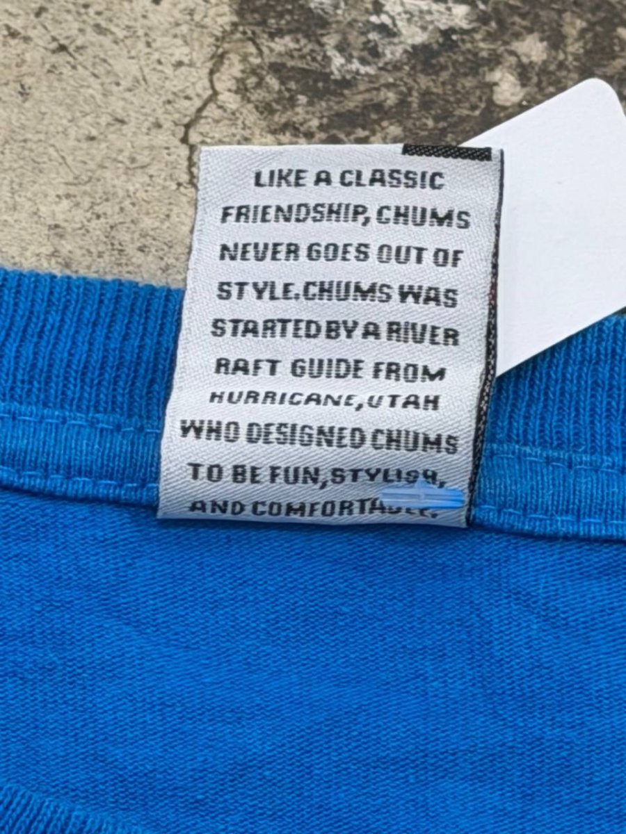 Chums Graphic T-Shirt blue M