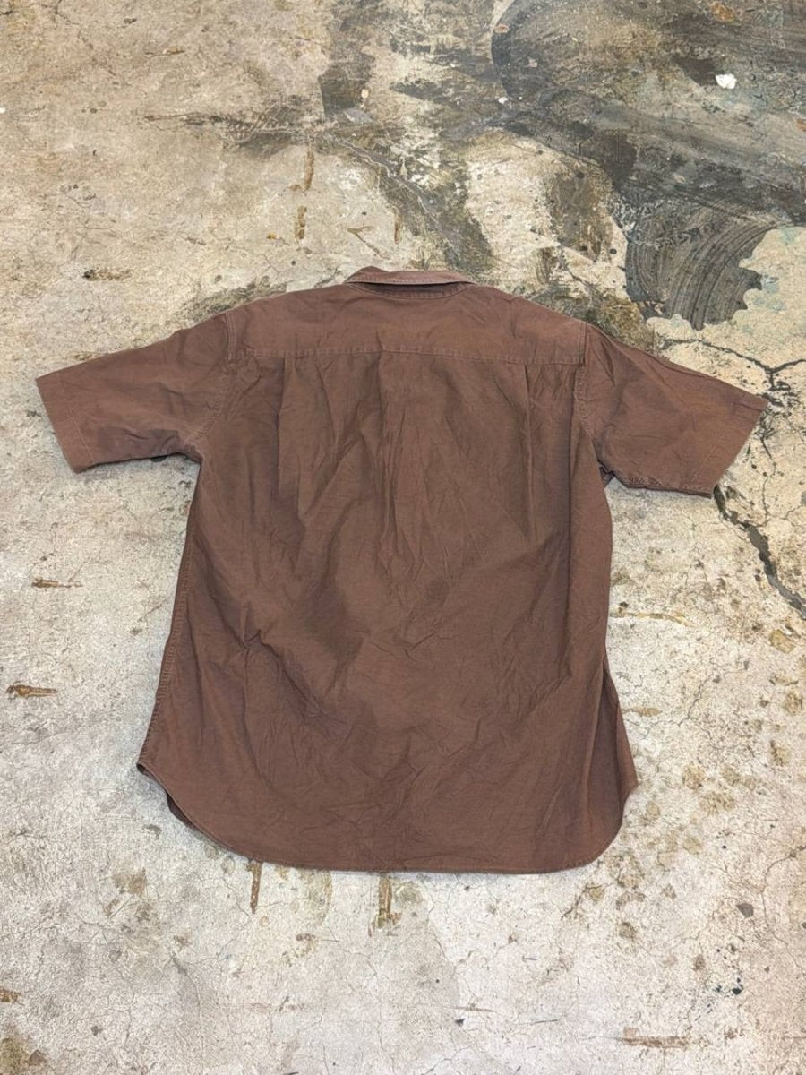 Comme Ca button up shirt brown M