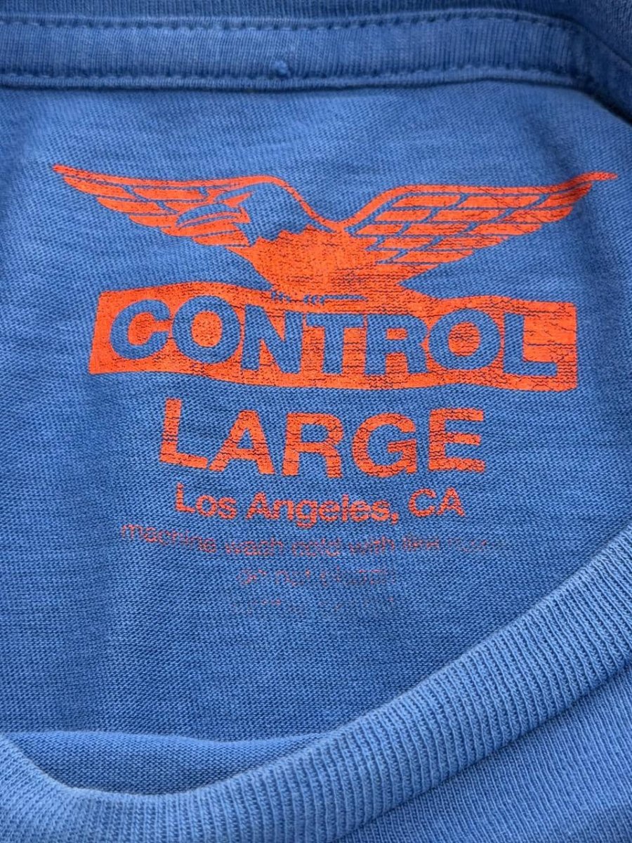 Control graphic T-shirt Too Short blue large