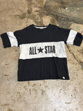 Converse Graphic T-Shirt ALL STAR Black/White XL