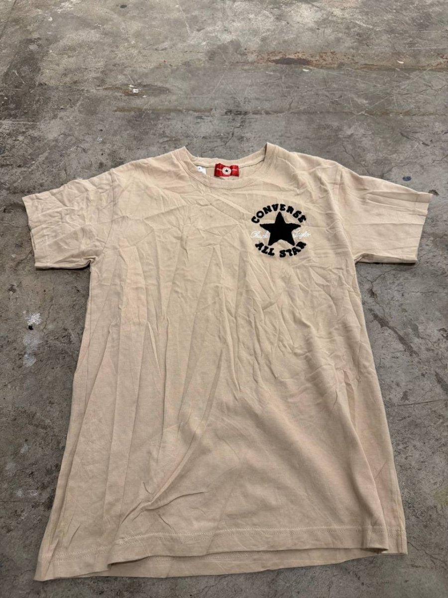 Converse Graphic T-Shirt Chuck Taylor All Star Beige