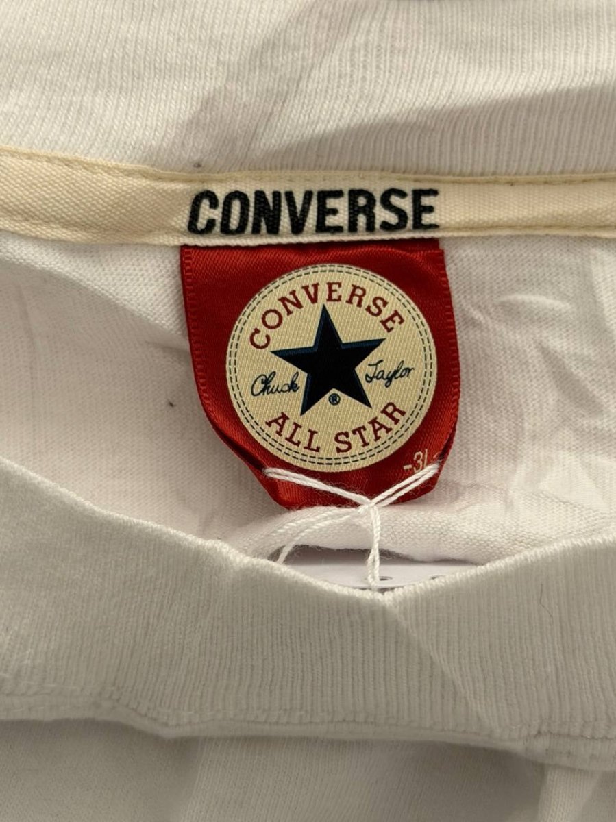 Converse Graphic T-Shirt logo design white 3L