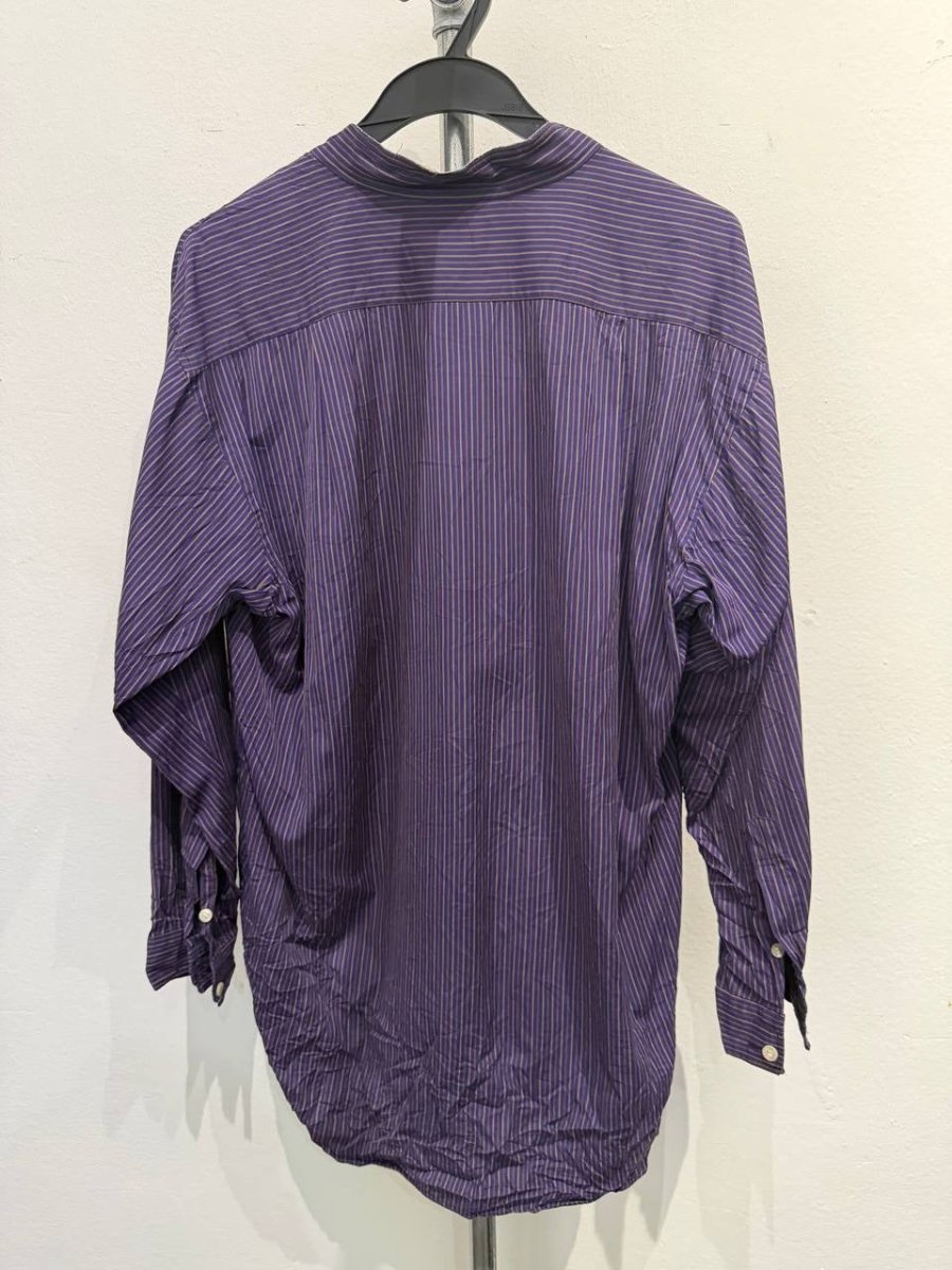 DAKS button-up shirt striped purple M