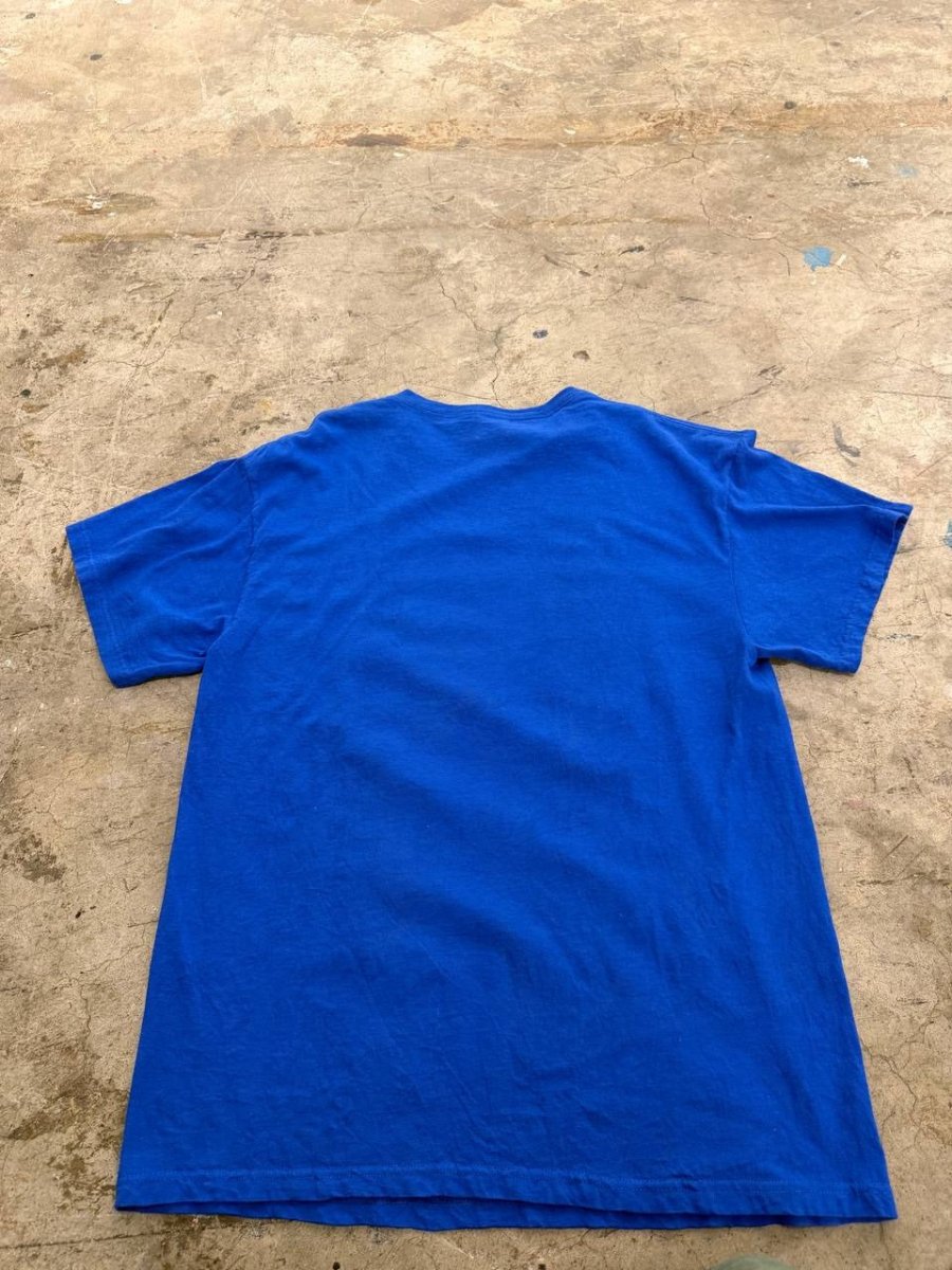 Delta Graphic T-Shirt Anchorman Big Deal Blue Size L