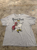 Delta Graphic T-Shirt Royal Flush Grey XL