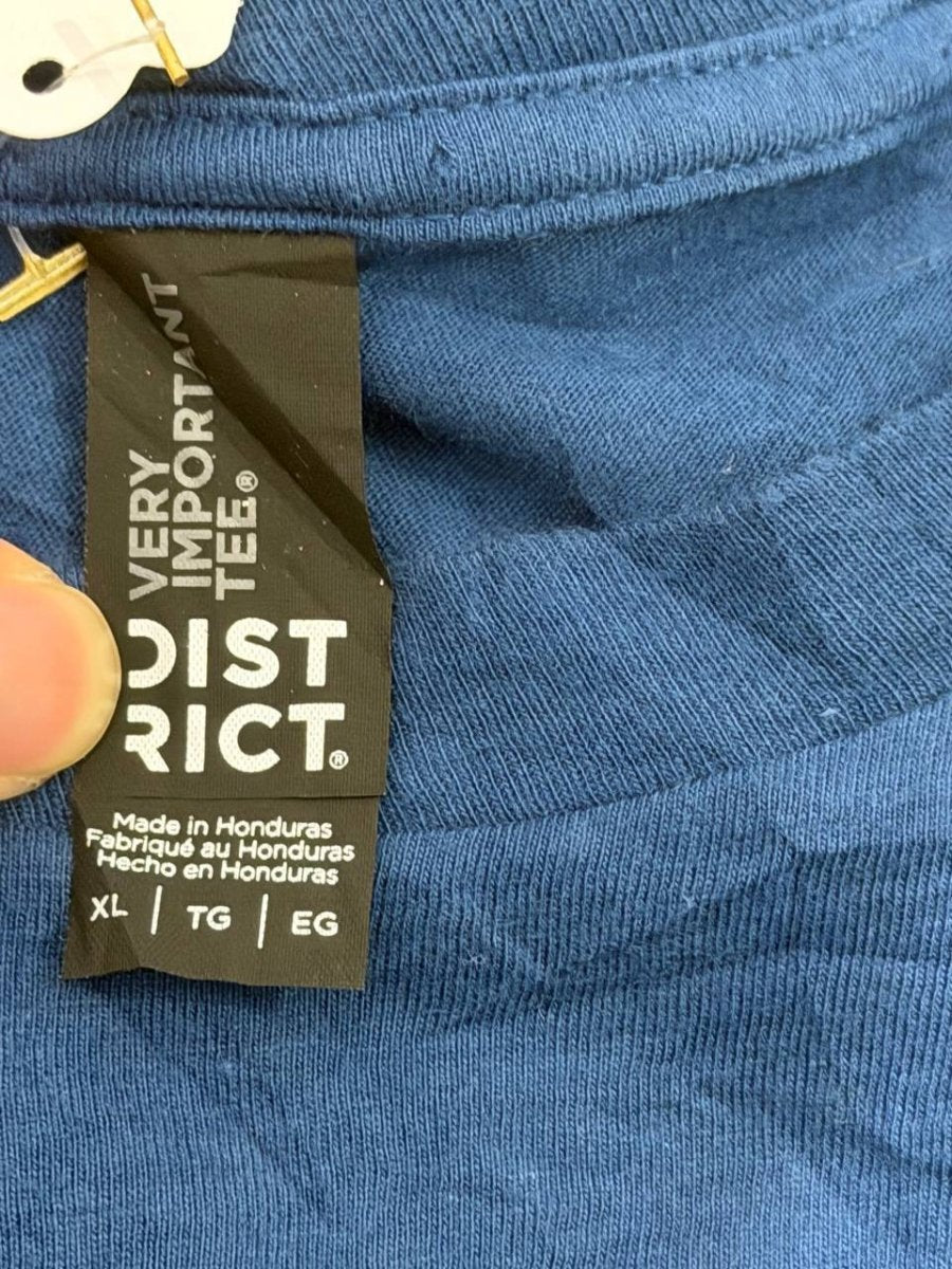 District Graphic T-Shirt Buffalo Billiards Blue XL