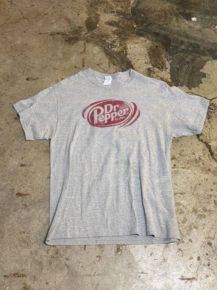 Dr Pepper Graphic T-Shirt Grey L