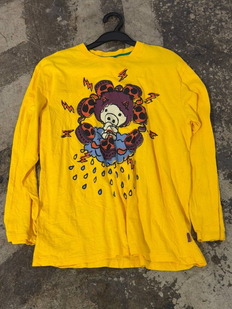 Drug Store's graphic long sleeve t-shirt yellow M