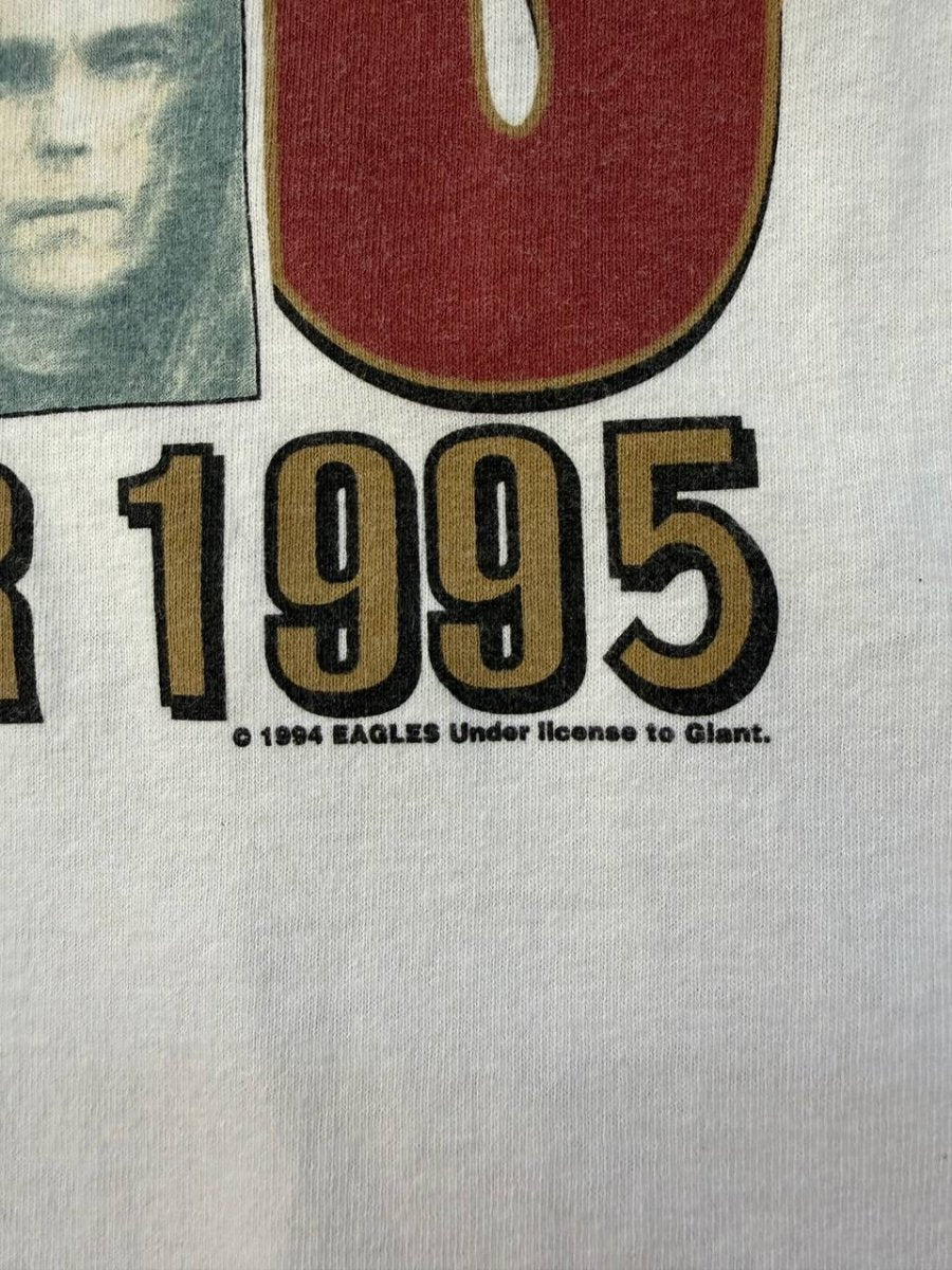 Eagles Hell Freezes Over 1995 Tour Tee White XL