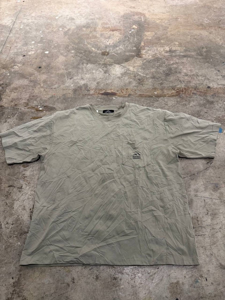 Franklin Climbing Graphic T-Shirt logo olive size 10