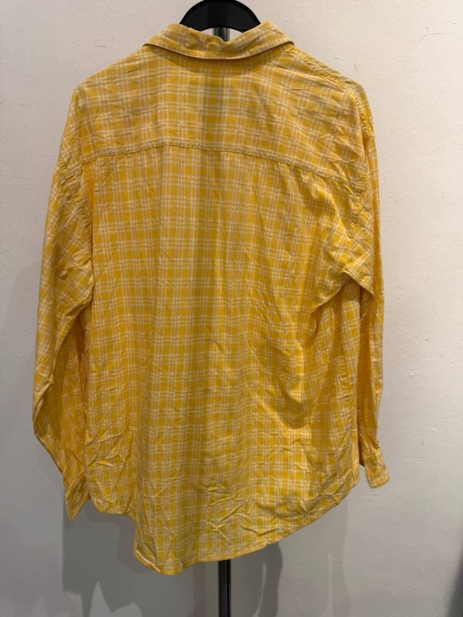 Free Farm Hand checked shirt yellow medium