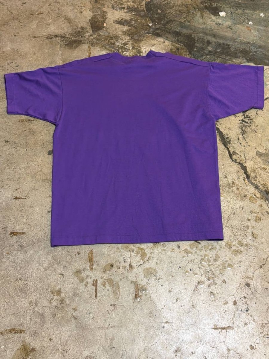 Fruit of the Loom graphic t-shirt ISSC logo purple XL