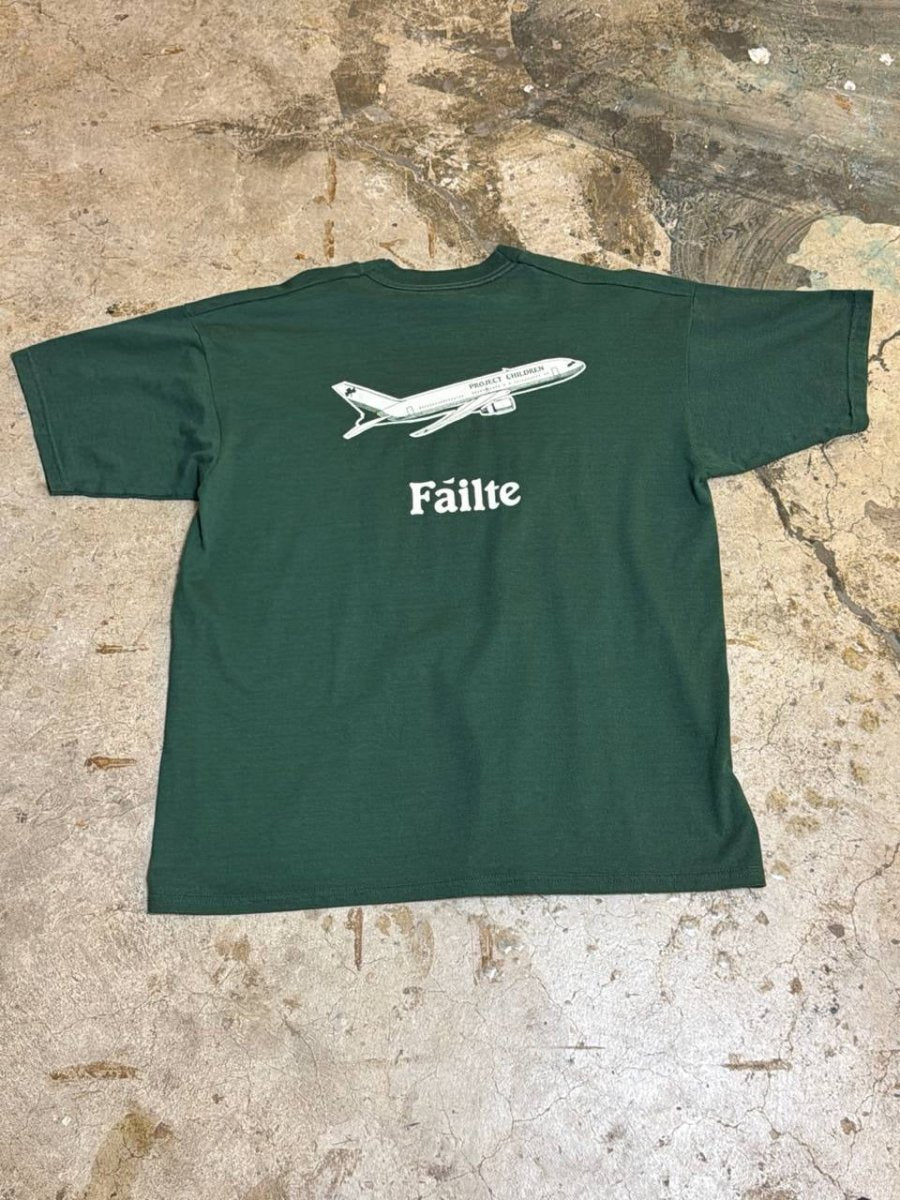 Fruit of the Loom graphic t-shirt Project Children design green XL