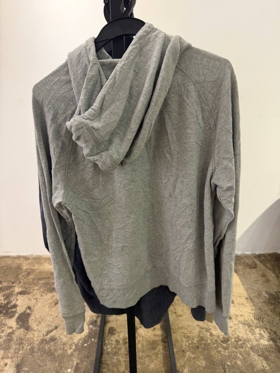 GAP hoodie logo grey