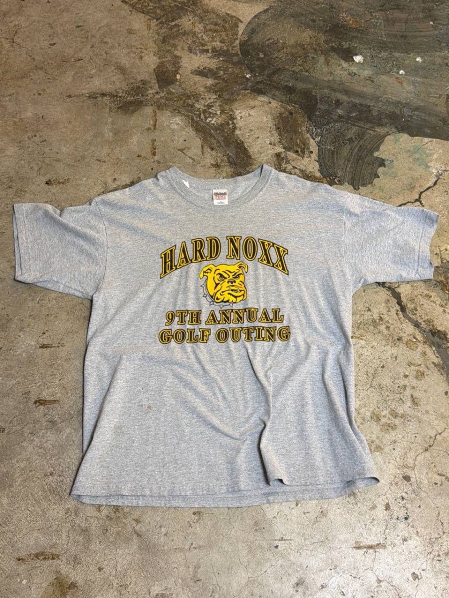Gildan Graphic T-Shirt 9th Annual Golf Outing Grey XL