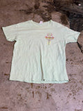 Gildan Graphic T-Shirt Ducktail Run design light green L