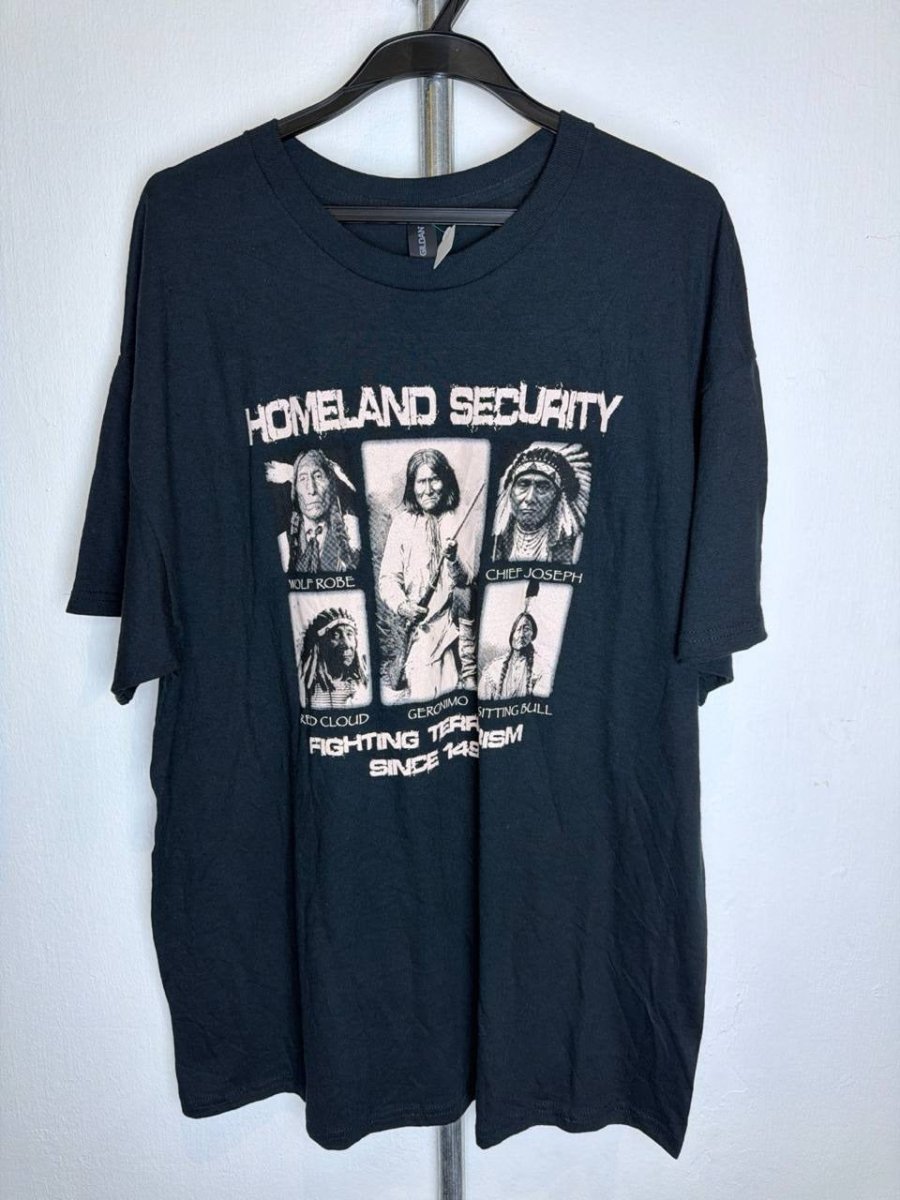 Gildan graphic t-shirt Homeland Security Black XL