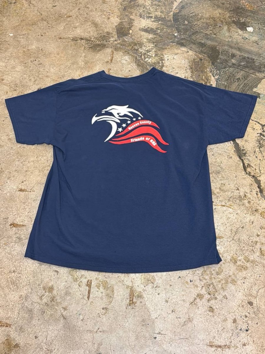 Gildan graphic t-shirt NRA Friends of NRA design navy XL