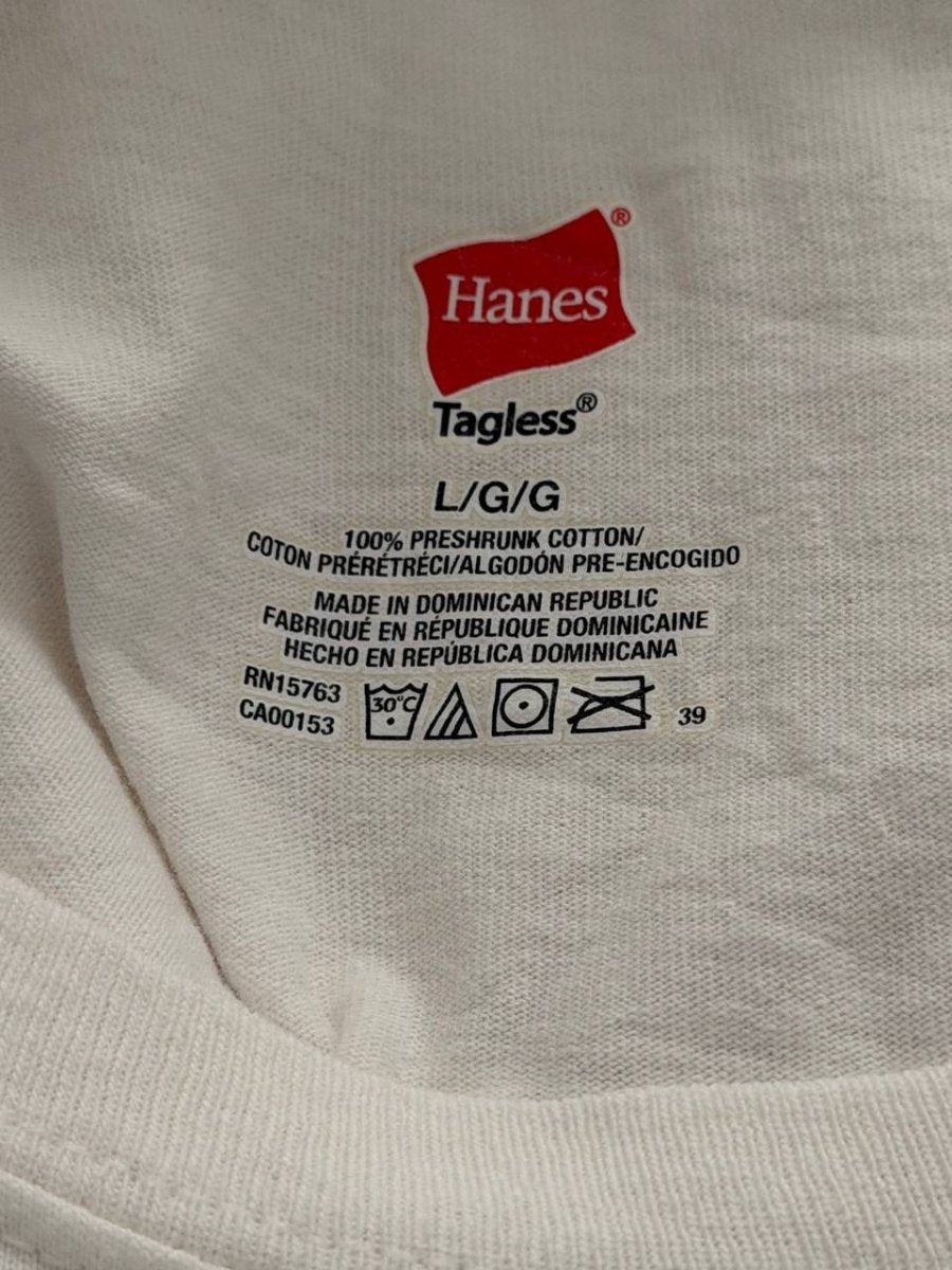 Hanes Graphic T-Shirt American Red Cross White L