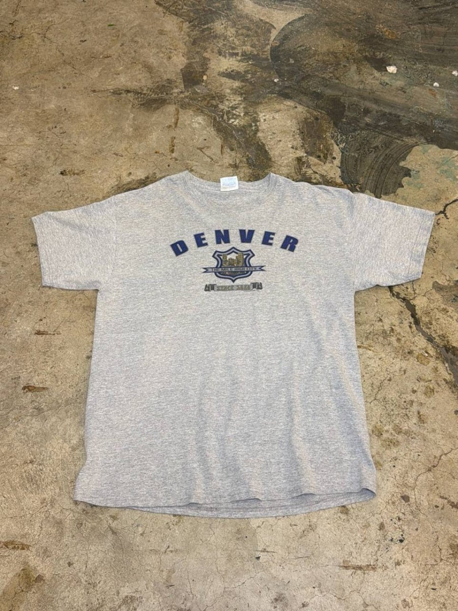 Hanes Graphic T-Shirt Denver Grey L