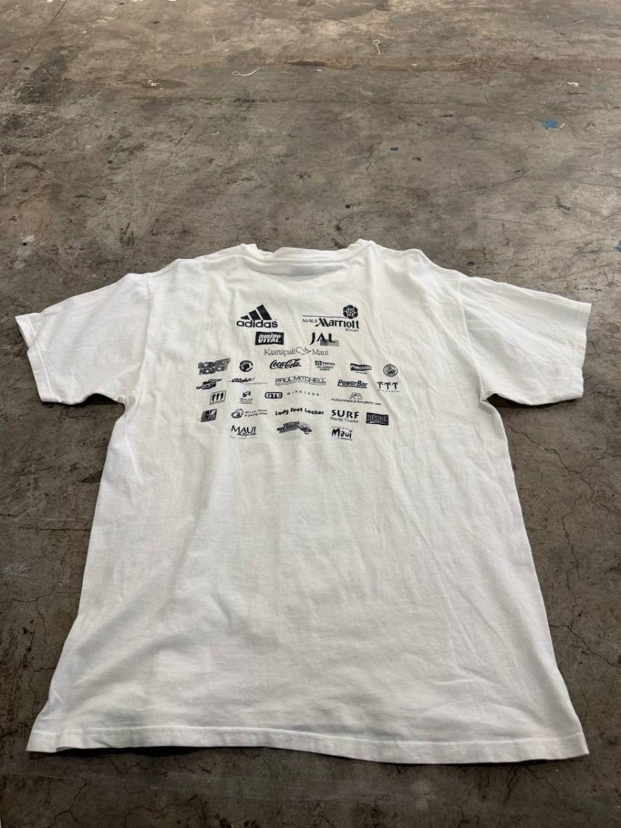 Hanes Graphic T-Shirt Maui Marathon White L
