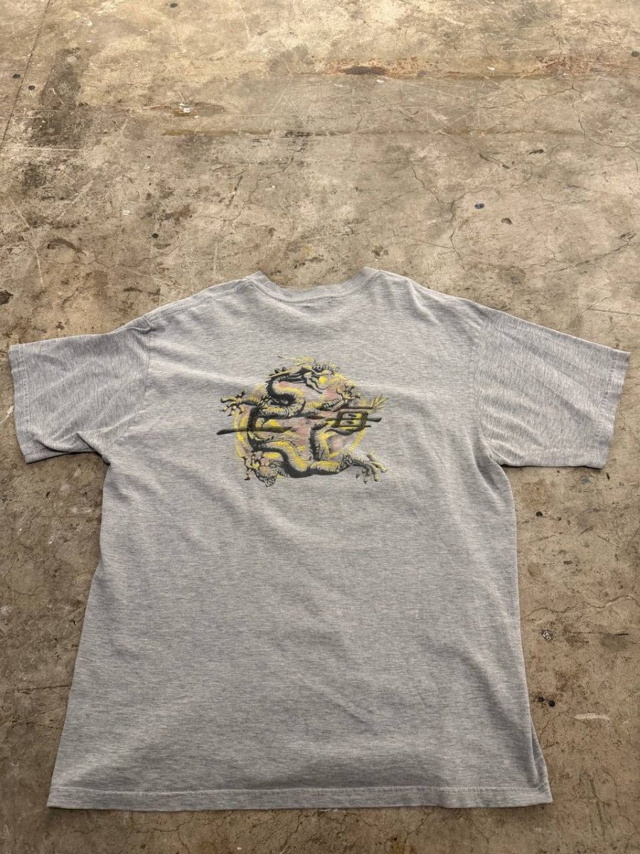 Hard Rock Cafe graphic T-Shirt Shanghai dragon grey XL