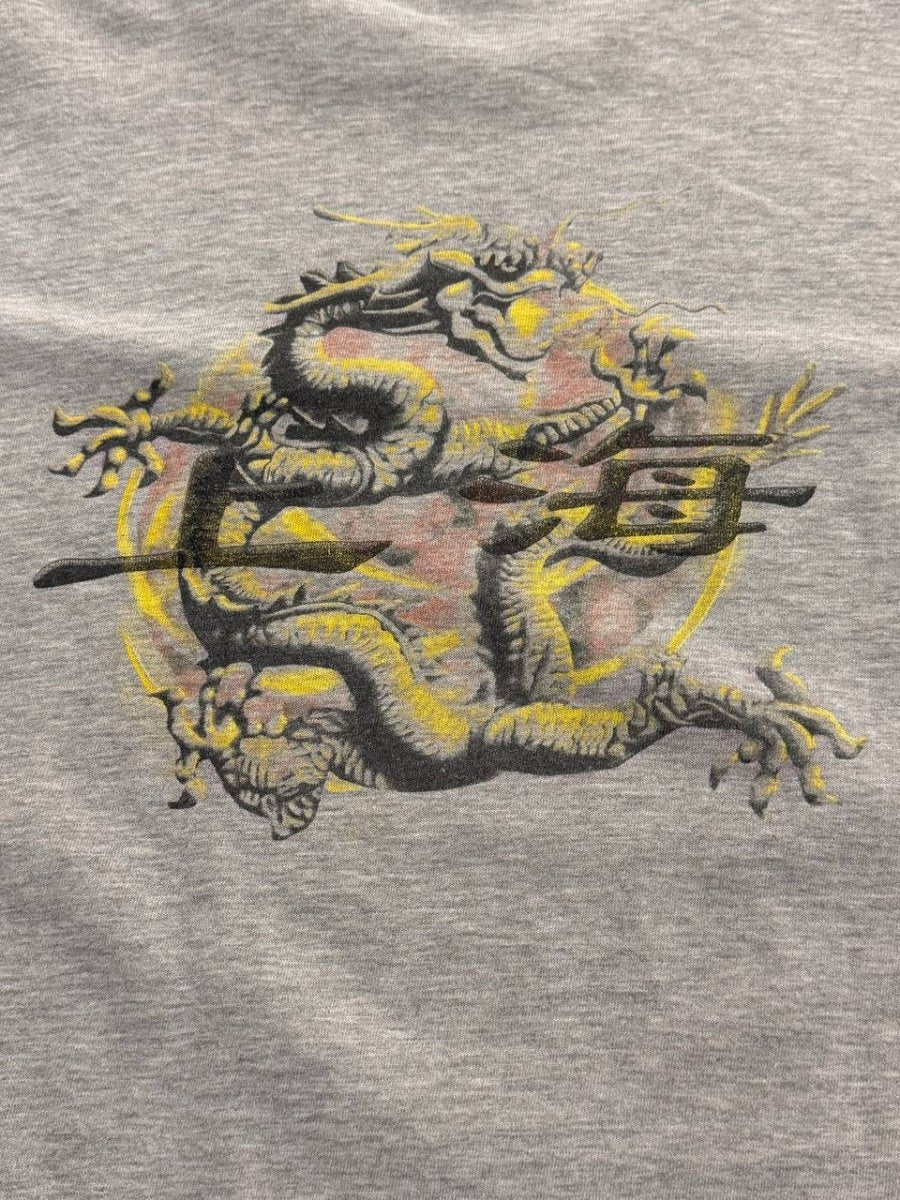 Hard Rock Cafe graphic T-Shirt Shanghai dragon grey XL