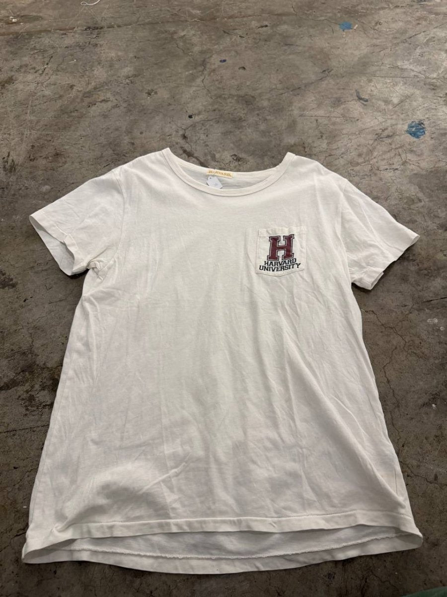 Harvard Graphic T-Shirt University Logo White