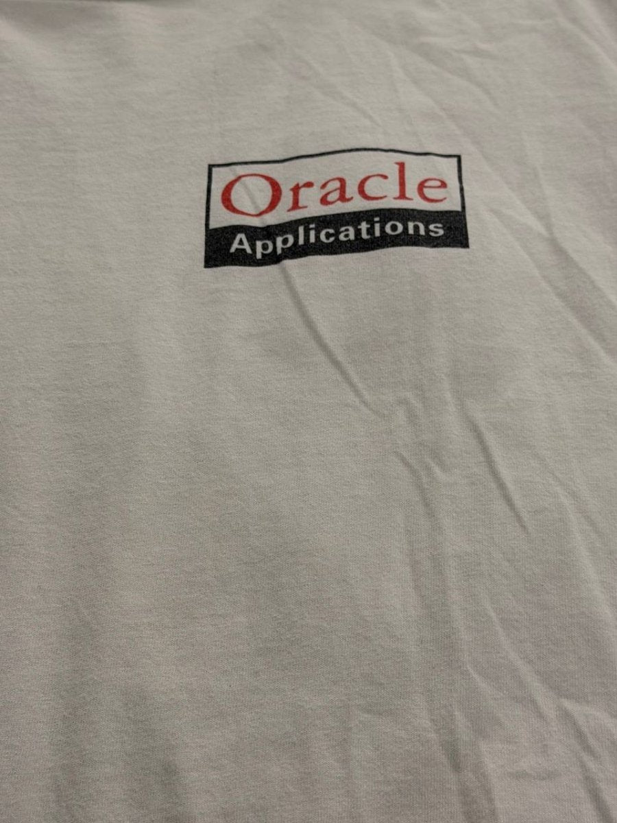 Jerzees Graphic T-Shirt Oracle Consulting White L