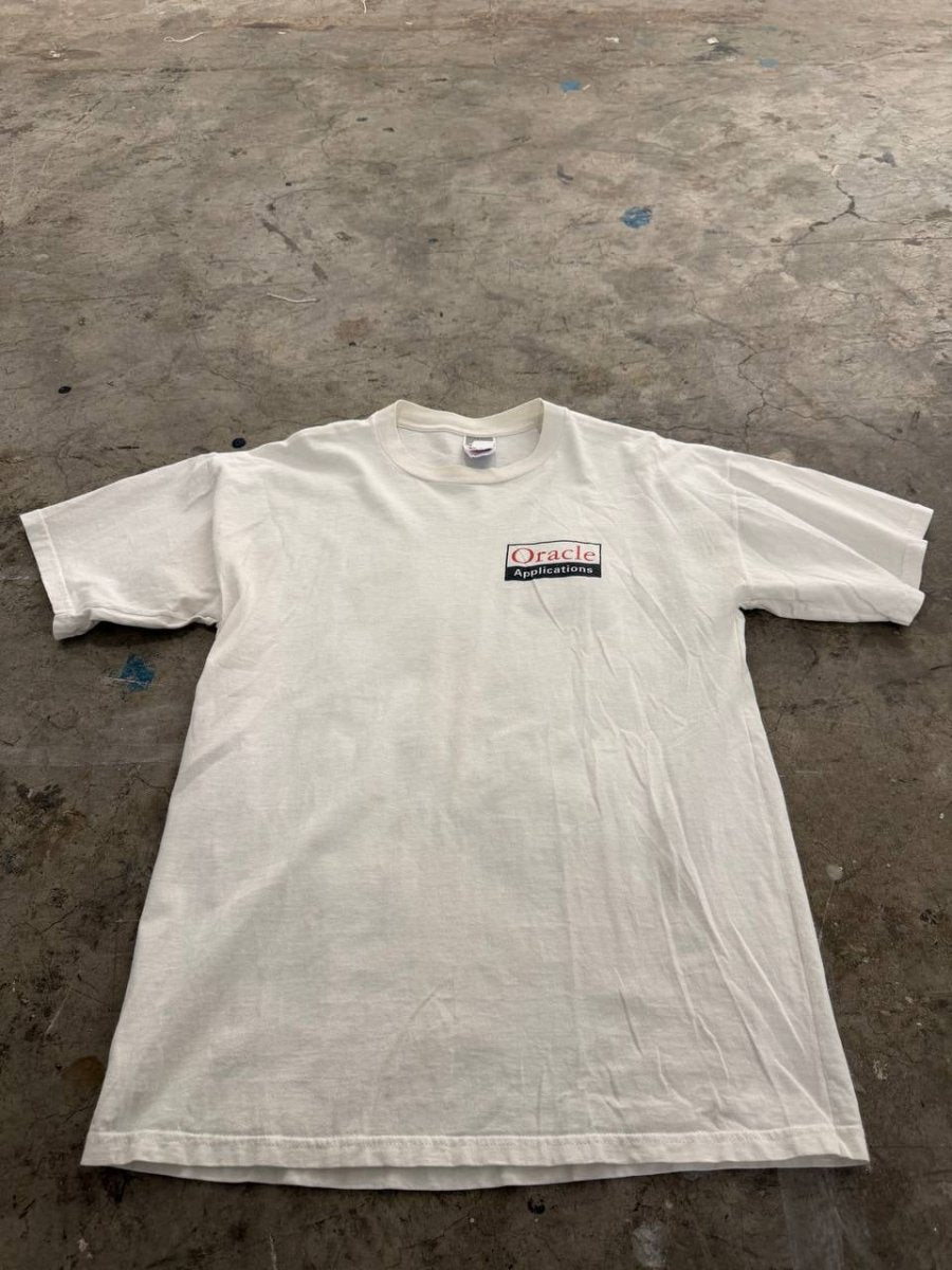 Jerzees Graphic T-Shirt Oracle Consulting White L