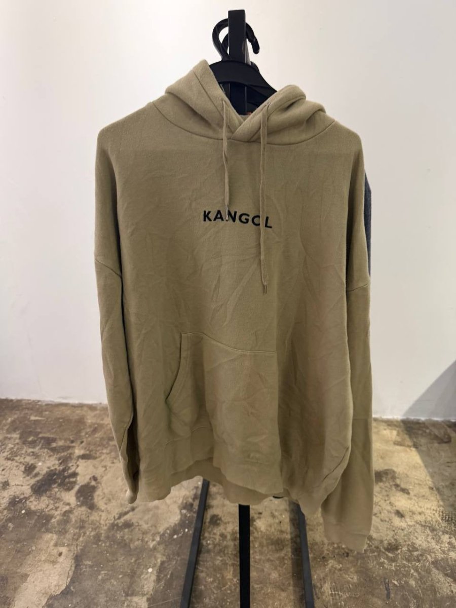 Kangol hoodie logo beige L