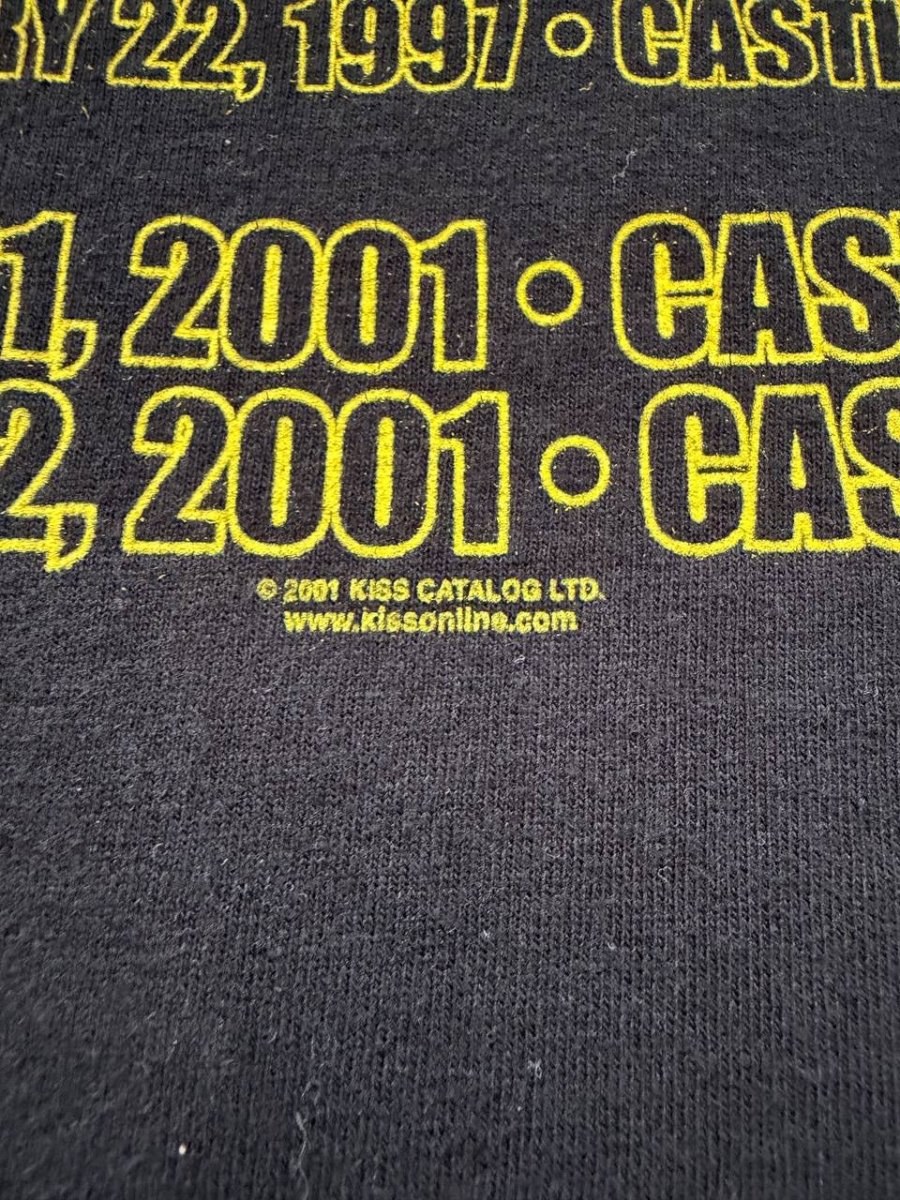 KISS Farewell Tour Osaka 2001 Tee Black L