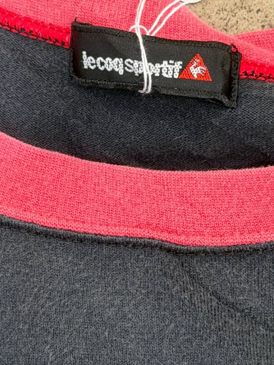 Le Coq Sportif t-shirt graphic black/red