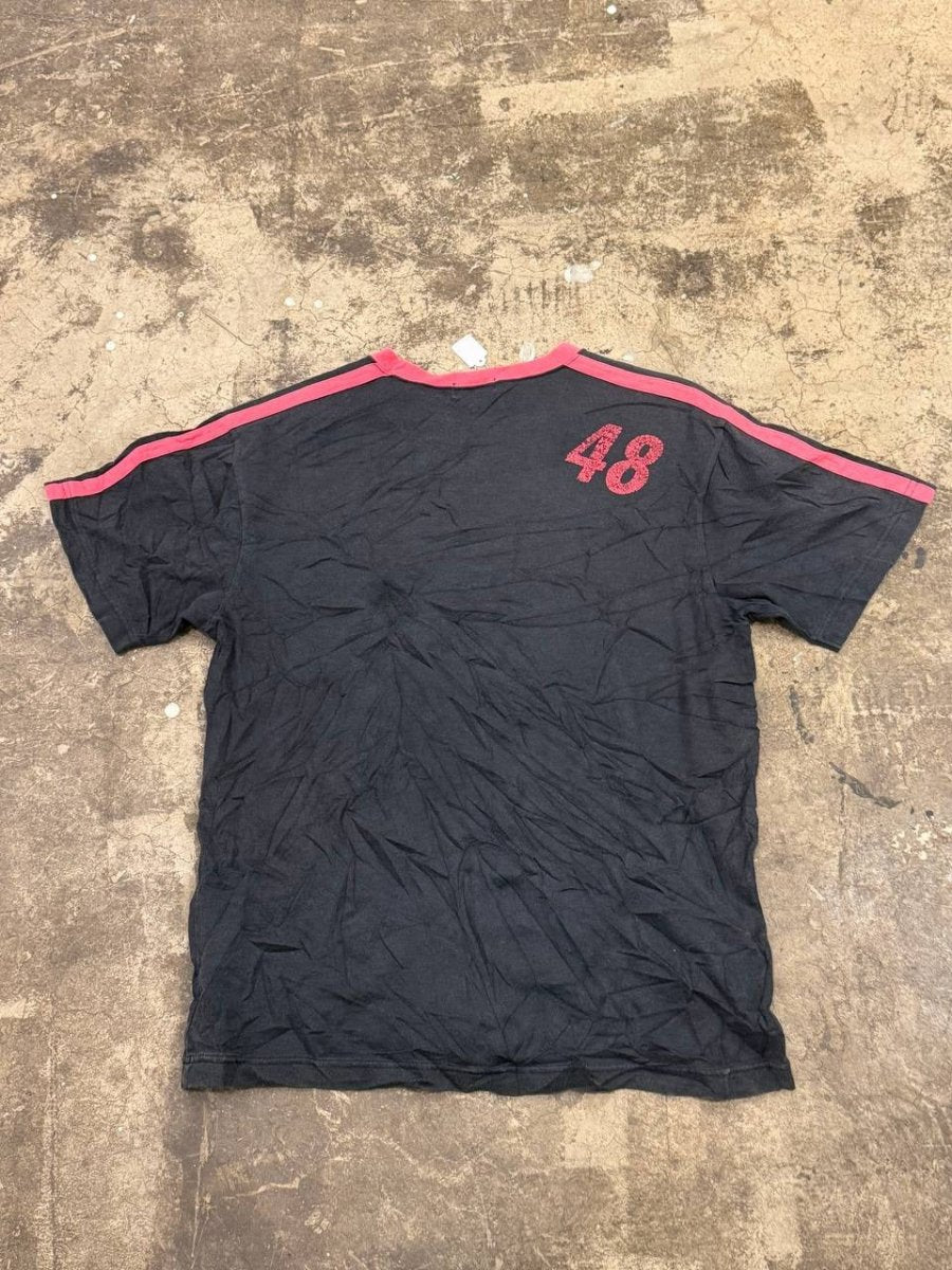 Le Coq Sportif t-shirt graphic black/red
