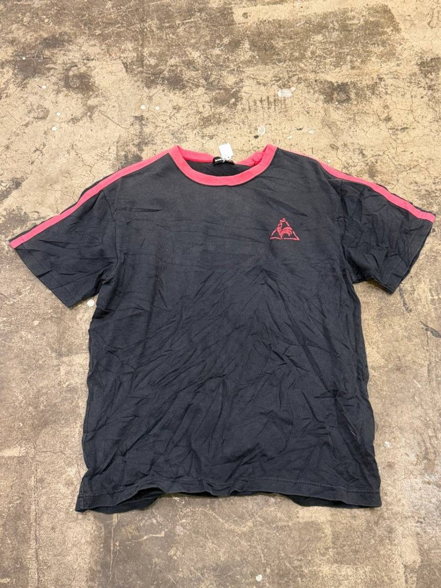 Le Coq Sportif t-shirt graphic black/red