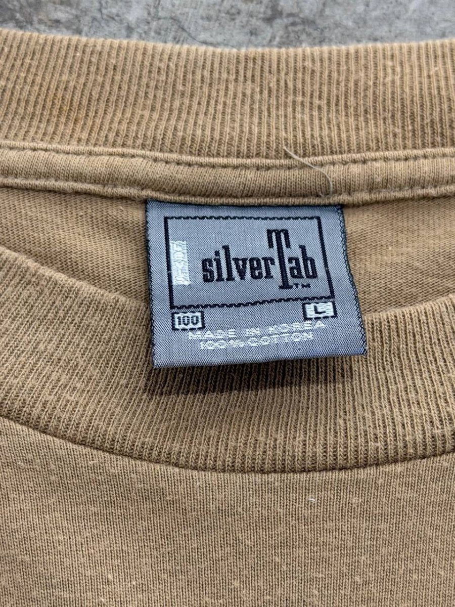 Levi's Silver Tab graphic t-shirt Built Solid tan L