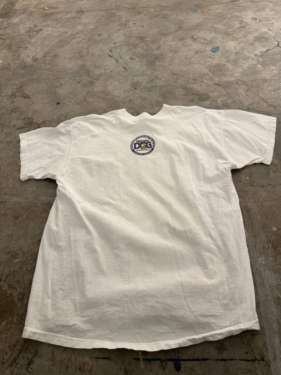 Lofteez Graphic T-Shirt Old Leg Humper White XXL