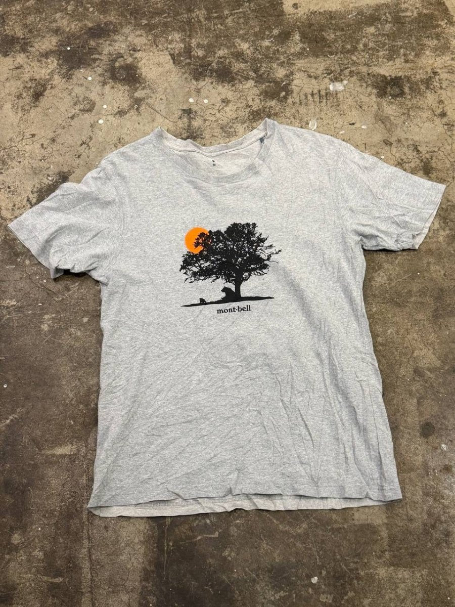 Montbell Graphic T-Shirt tree graphic grey M