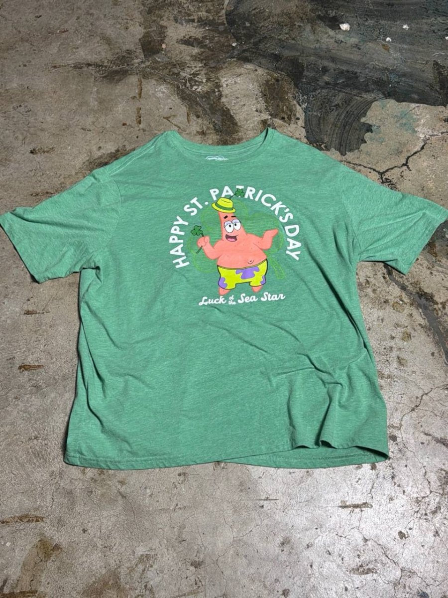 Nickelodeon Patrick Star graphic t-shirt green 3XL