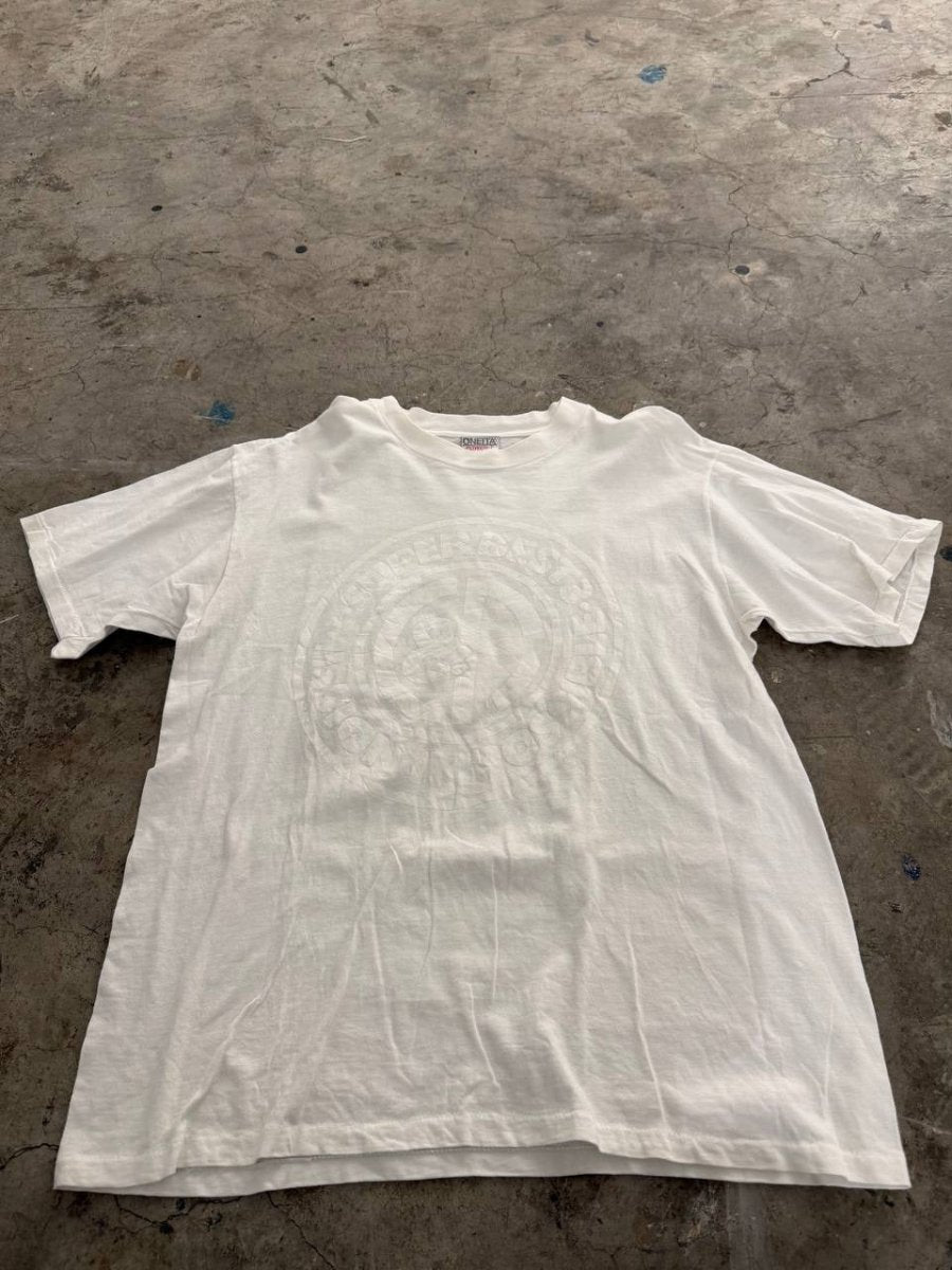 Oneita Graphic T-Shirt Super Best 3 White L