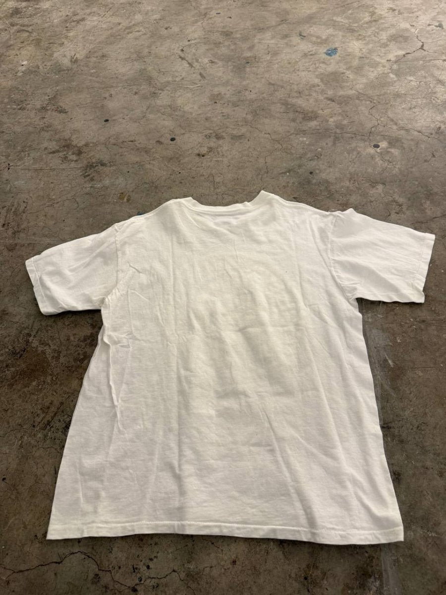 Oneita Graphic T-Shirt Super Best 3 White L