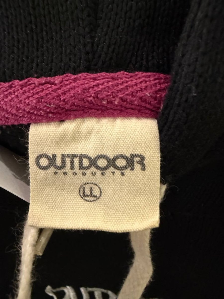 Outdoor Products hoodie logo embroidery black XL