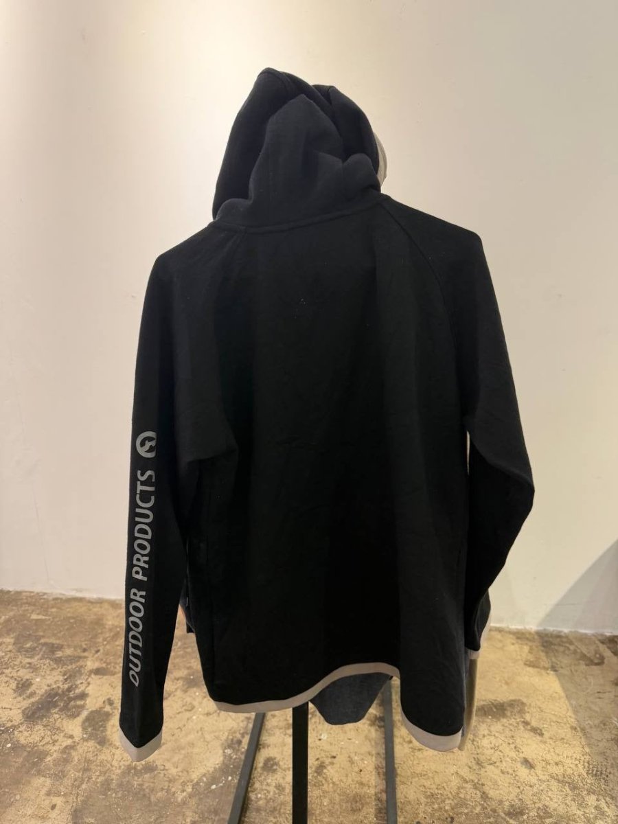 Outdoor Products zip-up hoodie black L