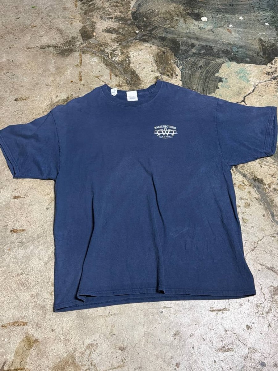 Port & Co. graphic t-shirt P.E.T.A. navy 2XL